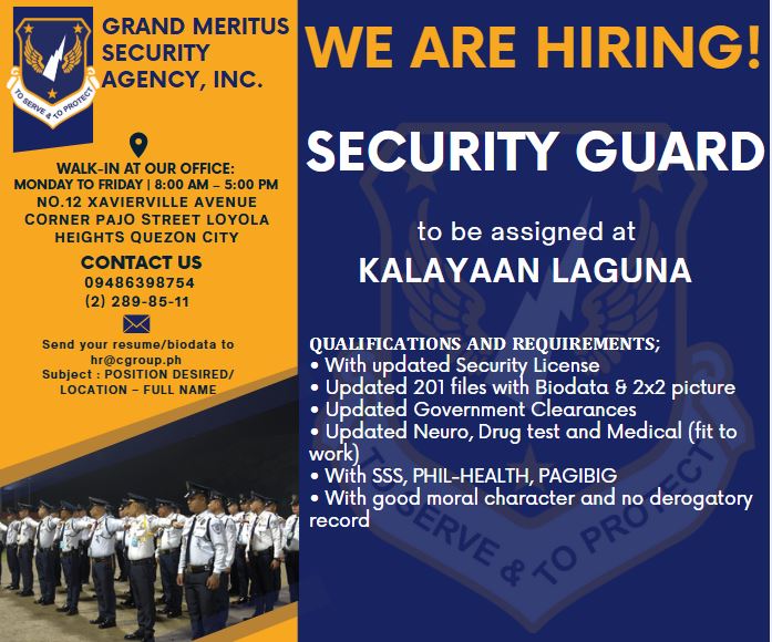 LAGUNA HANAP TRABAHO / FULL TIME / PART TIME JOB | lf work po it ...
