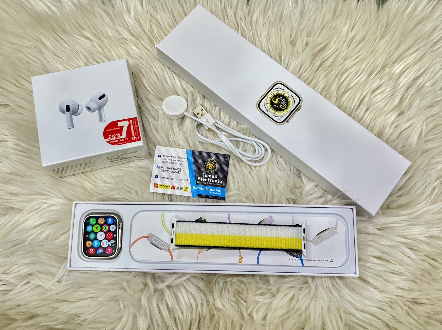 Ismail Electronic - #COMBO_OFFER Apple watch 8 Ultra with Apple Airpods ...