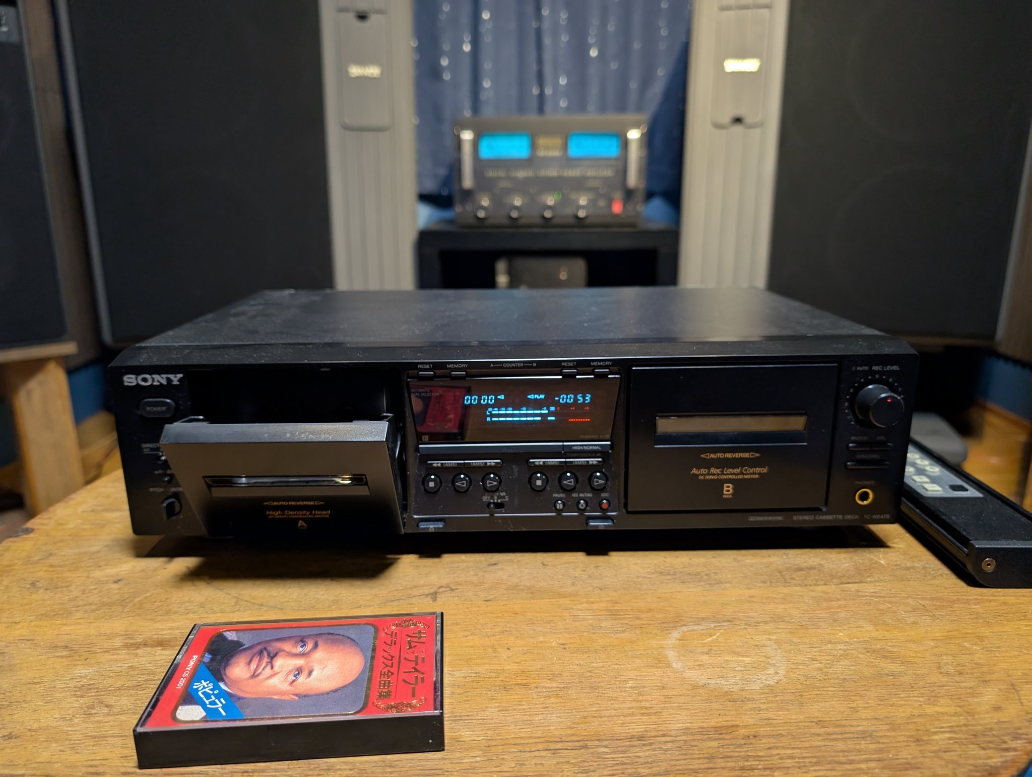 ◇カセットデッキを貰いましたって話◇ Victor TD-V515とSONY TC-WE475