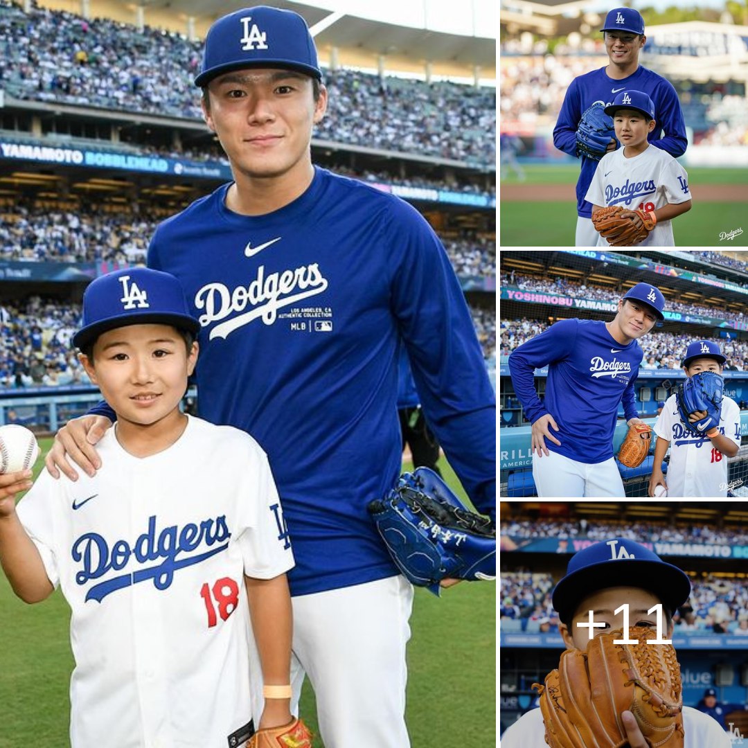 The Los Angeles Dodgers are giving away a bobblehead of Yoshi