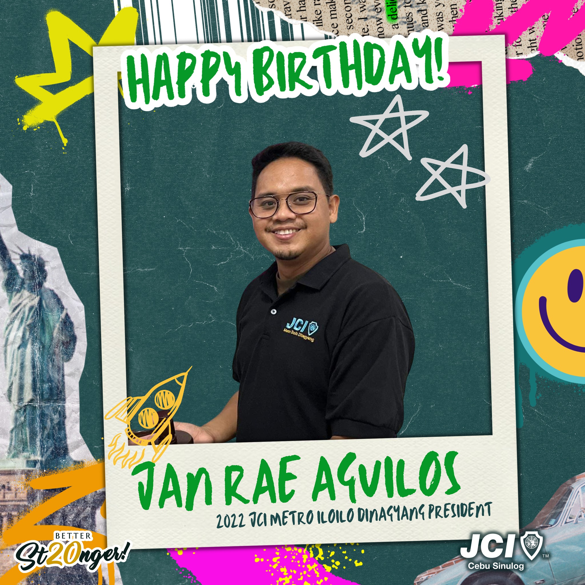 Happy Birthday, 2023 Pres Jan Rae of... - JCI Cebu Sinulog