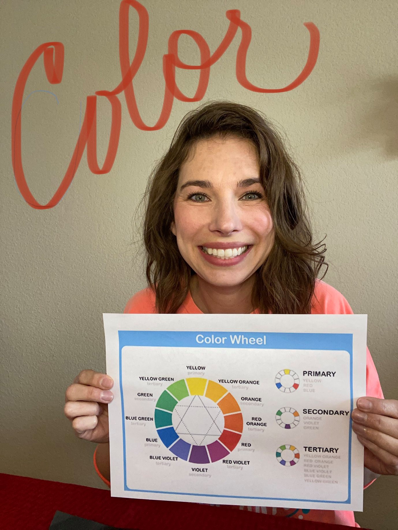 TCHS Art Room - A Color Wheel scavenger hunt is coming...
