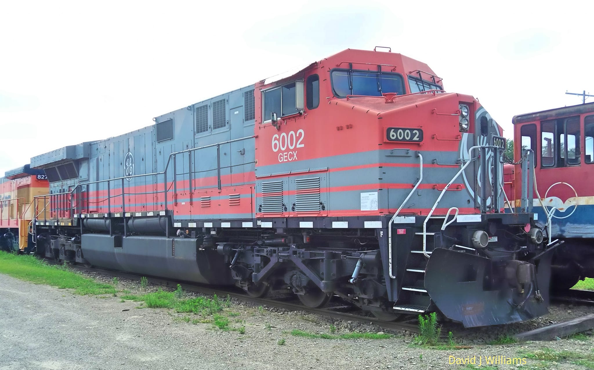 My photos of GECX 6002!! Shot today at North East PA