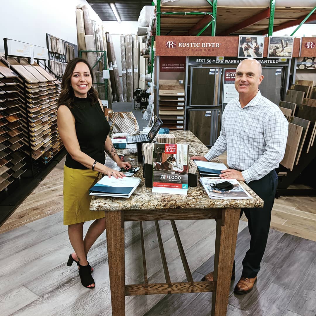Thanks to Itzy Modena and Travis... - The Flooring Station
