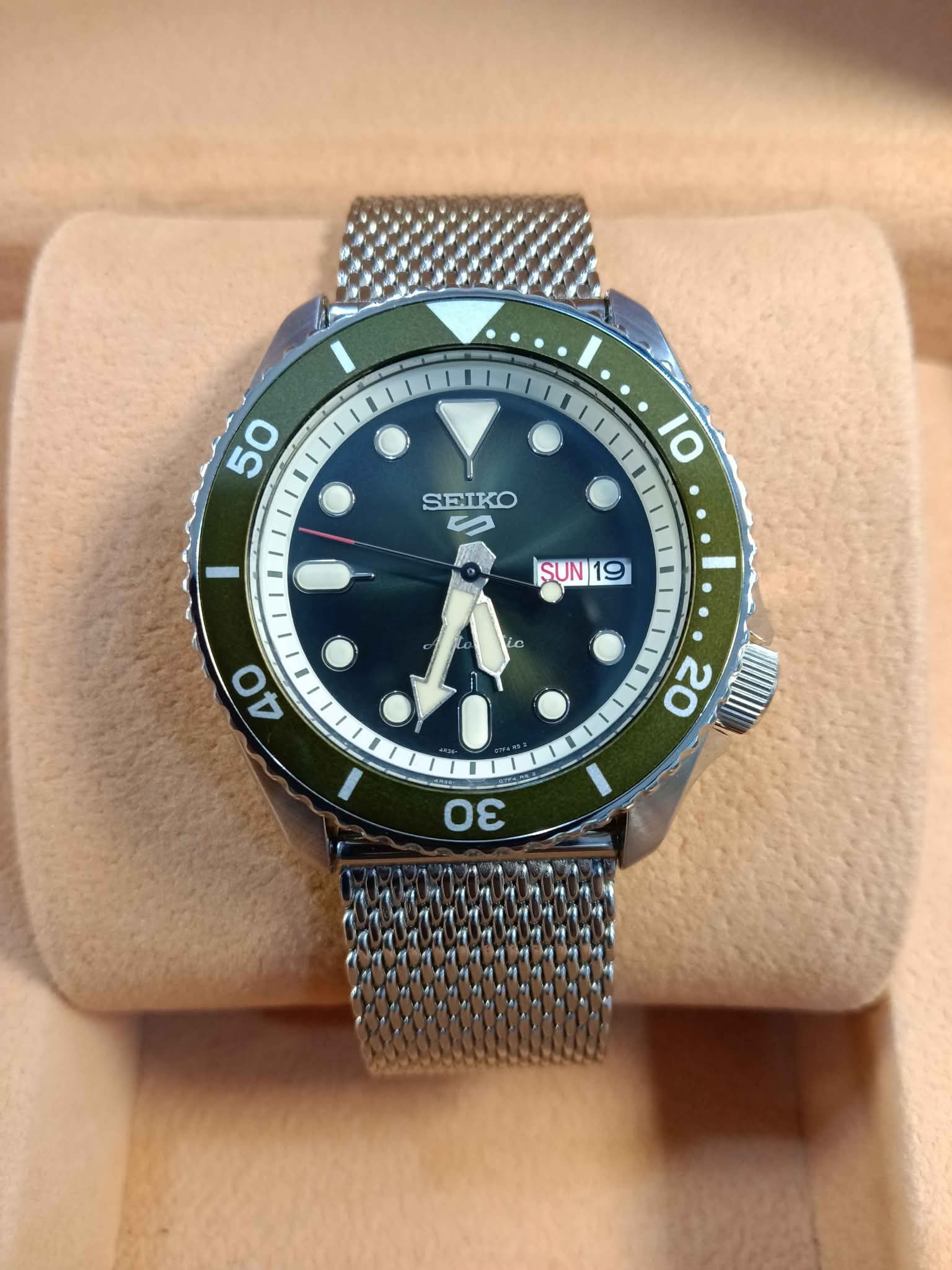 Brand : Seiko Model : 4R36-07G0 (Seiko 5) Movement : Automatic 