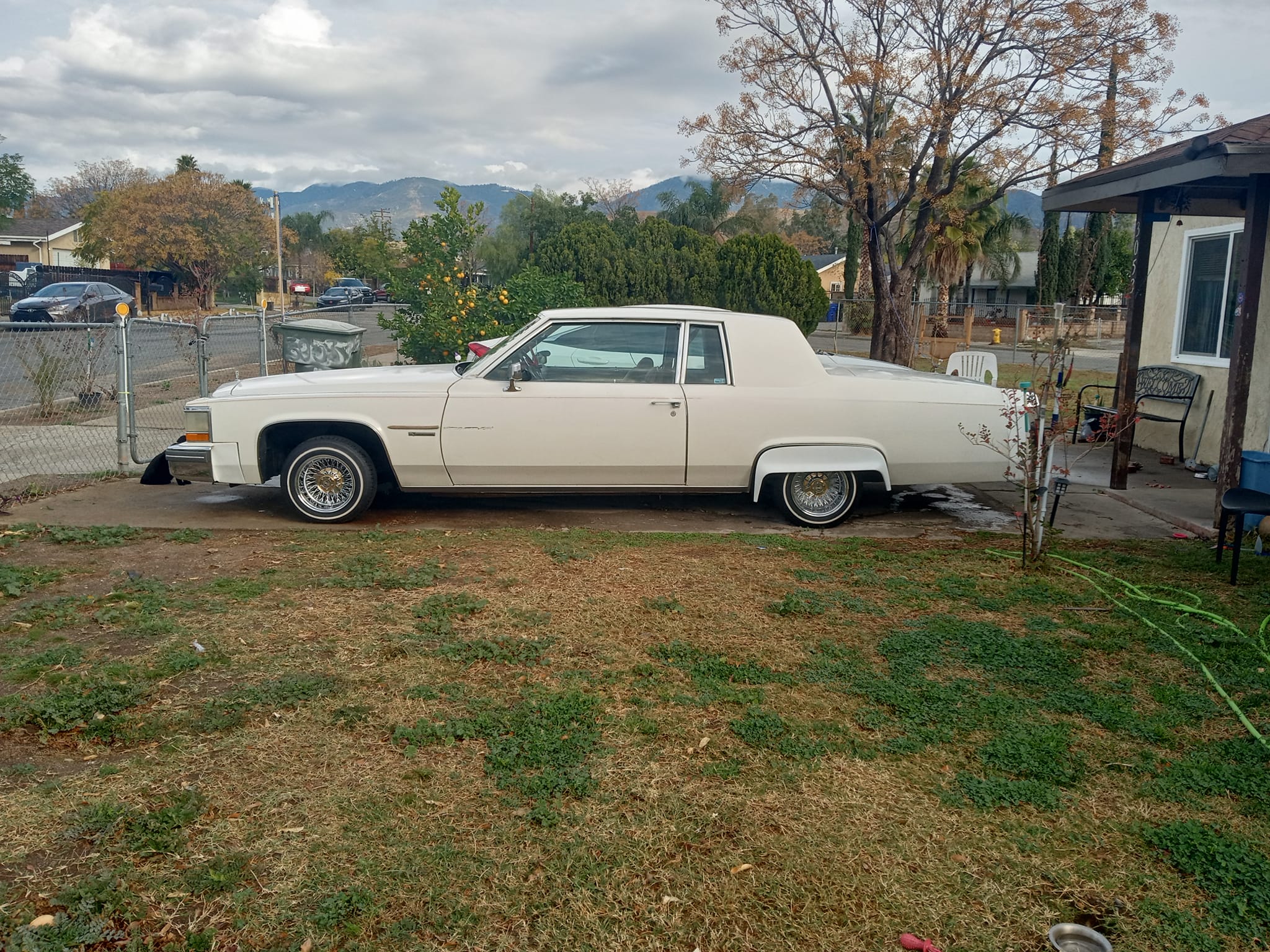 Daily driving a 1981 Cadillac Coupe DeVille lowrider in Chico
