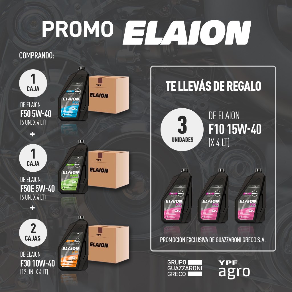 YPF Agro Guazzaroni Greco - PROMO ELAION exclusiva de GUAZZARONI GRECO ...