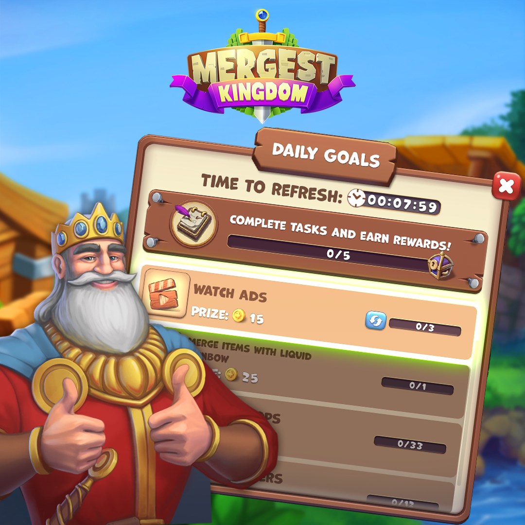 The new update is out! See the list... - The Mergest Kingdom | Facebook