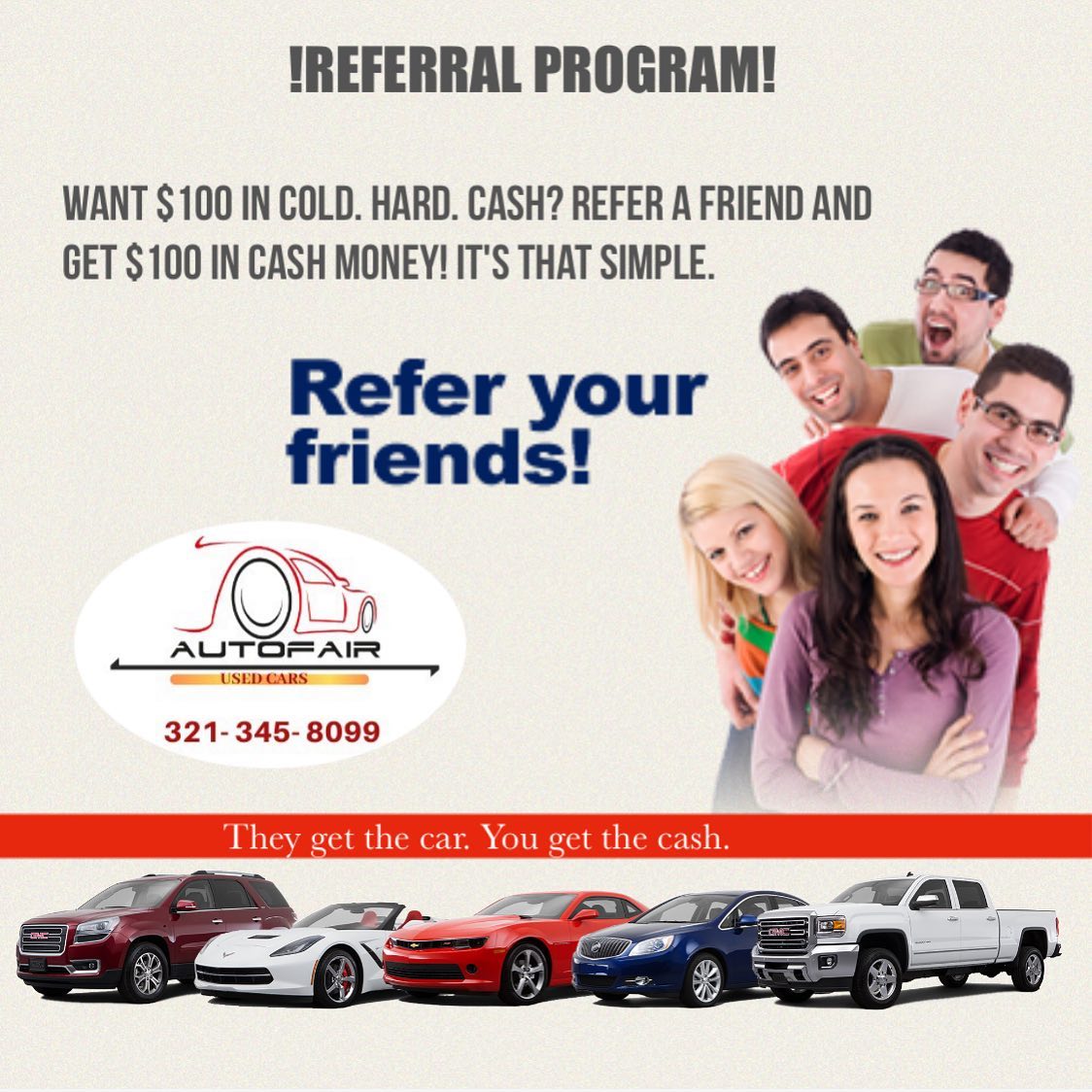 AutoFair - 💁🏻‍♂️Referral program🙋🏻‍♀️for $100 in CASH!!! 💵 @autofair ...