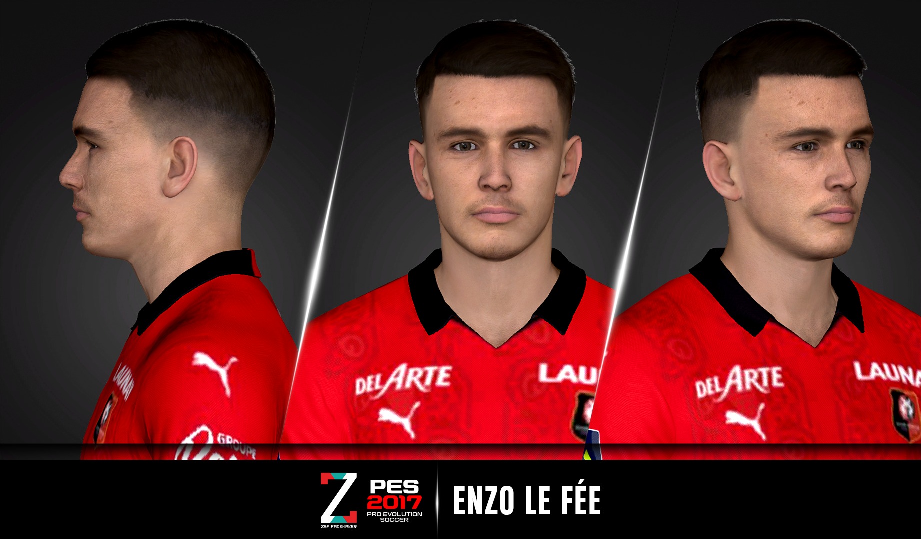 ZSF - #Released!! #Face #UpdateFace #PES2017 ENZO LE FÉE...