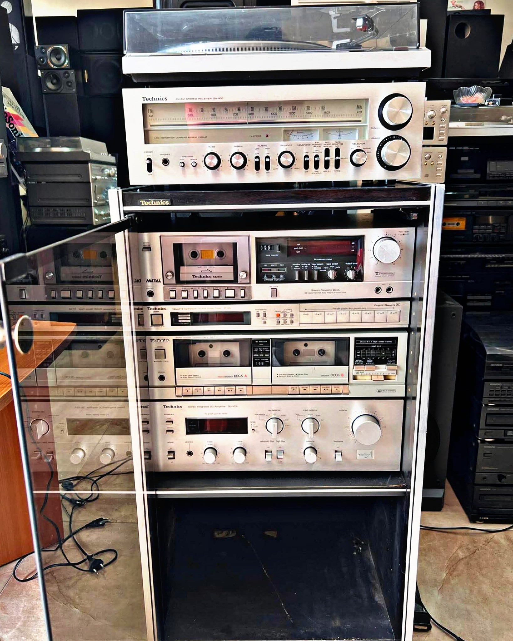 Planetron 2000 Stereo System by Brother - 1970s design.
