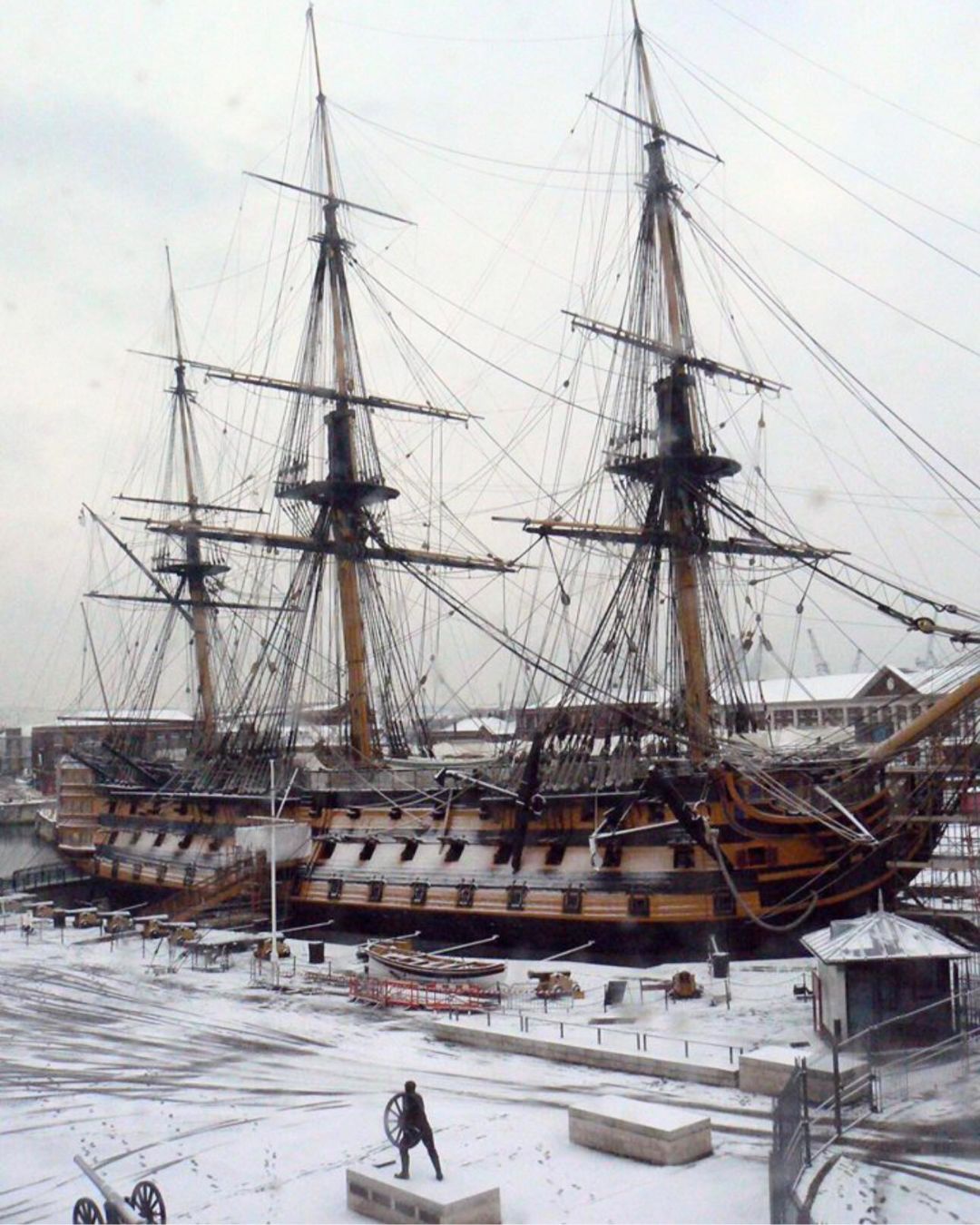 Exploring - HMS Victory, the oldest commissioned warship in the world ...