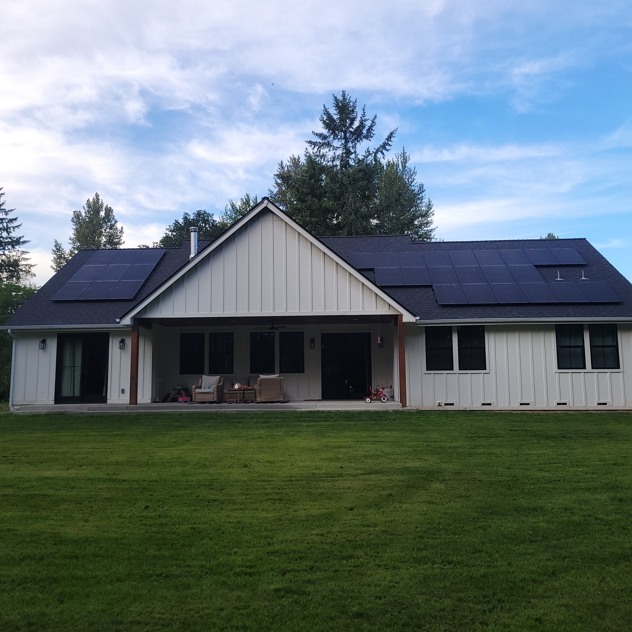 Capstone Solar - Our installers worked late into the...
