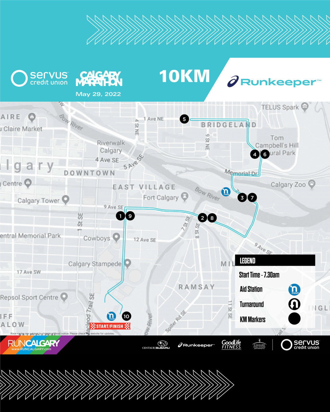 Run Calgary - These are the 2022 @calgarymarathon race...