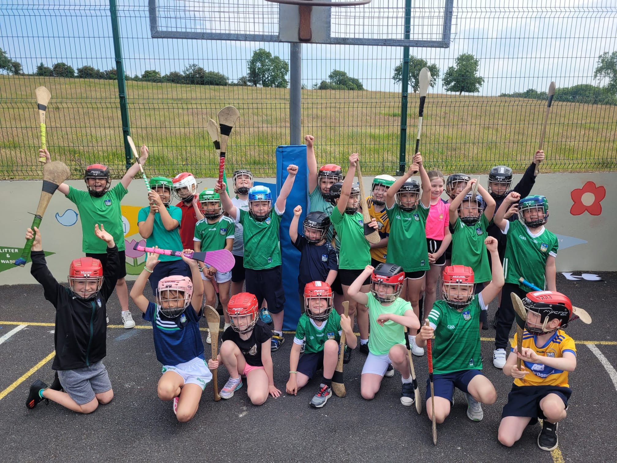 Meelick School - The children and staff didn't disappoint...