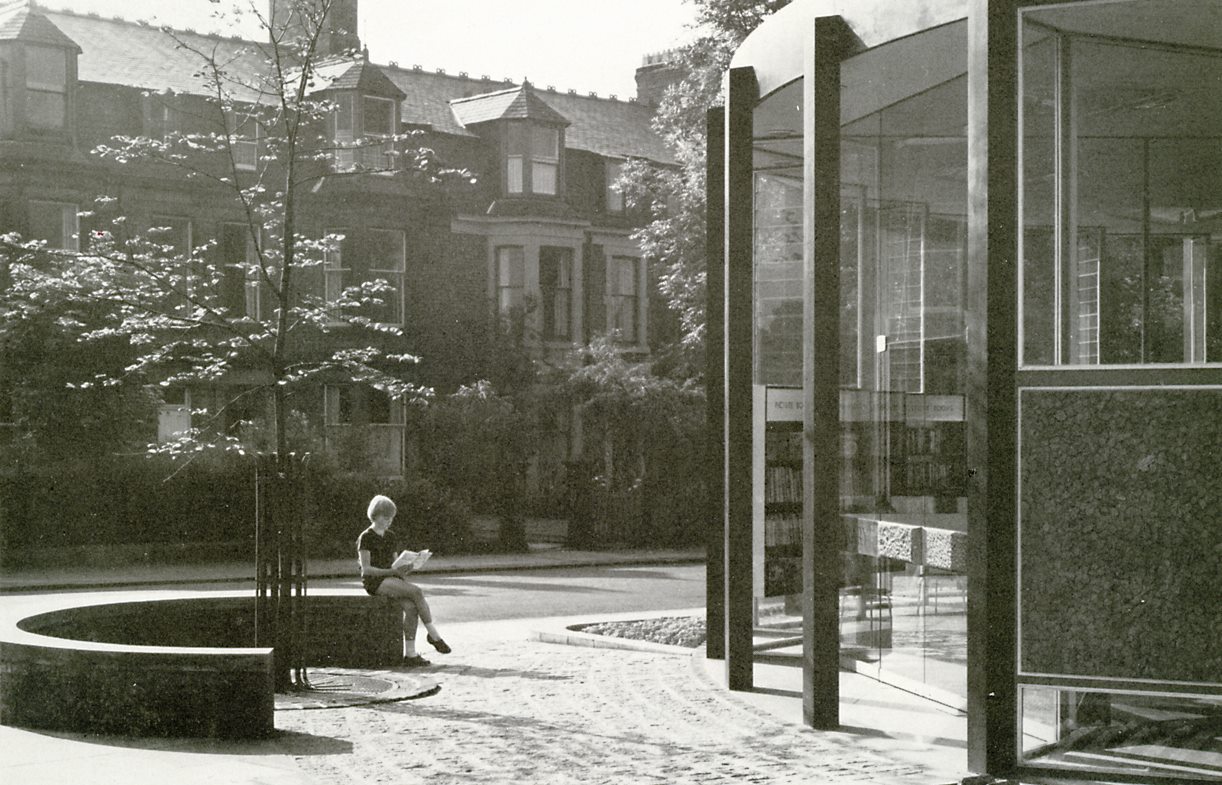 Jesmond - This superb photograph of Jesmond Library was taken in 1964 ...