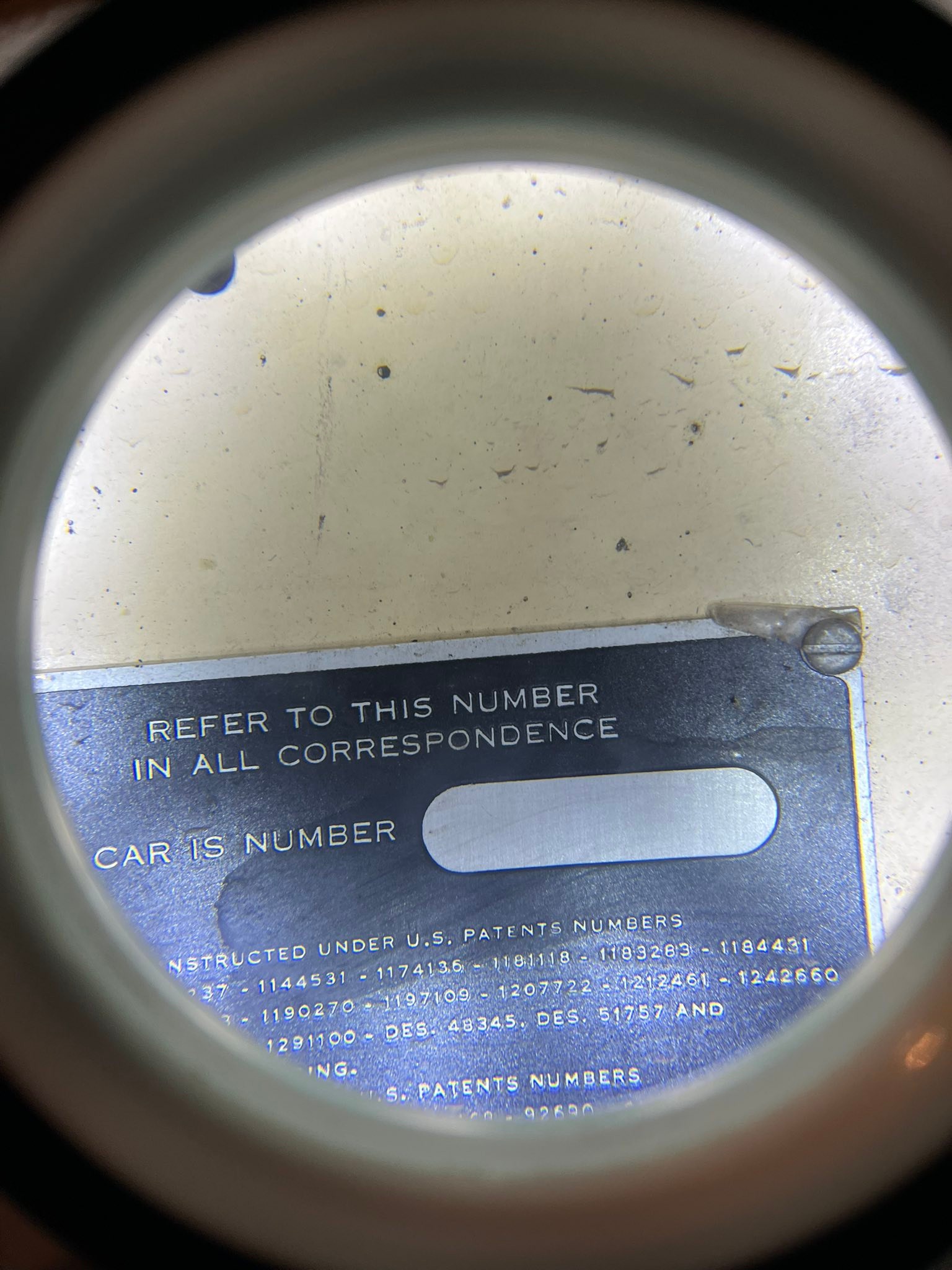 Finding vin on 1920 dodge brothers vehicle?