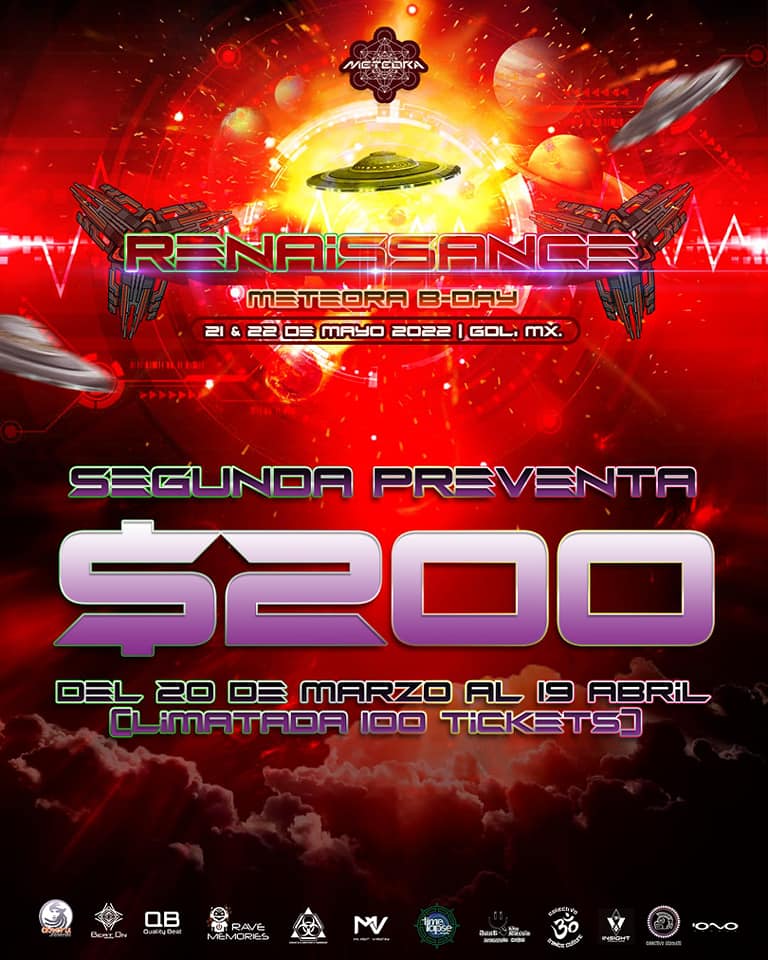 Rave Memories - 📢 INICIA SEGUNDA PREVENTA 📢 🌋 RENAISSANCE...