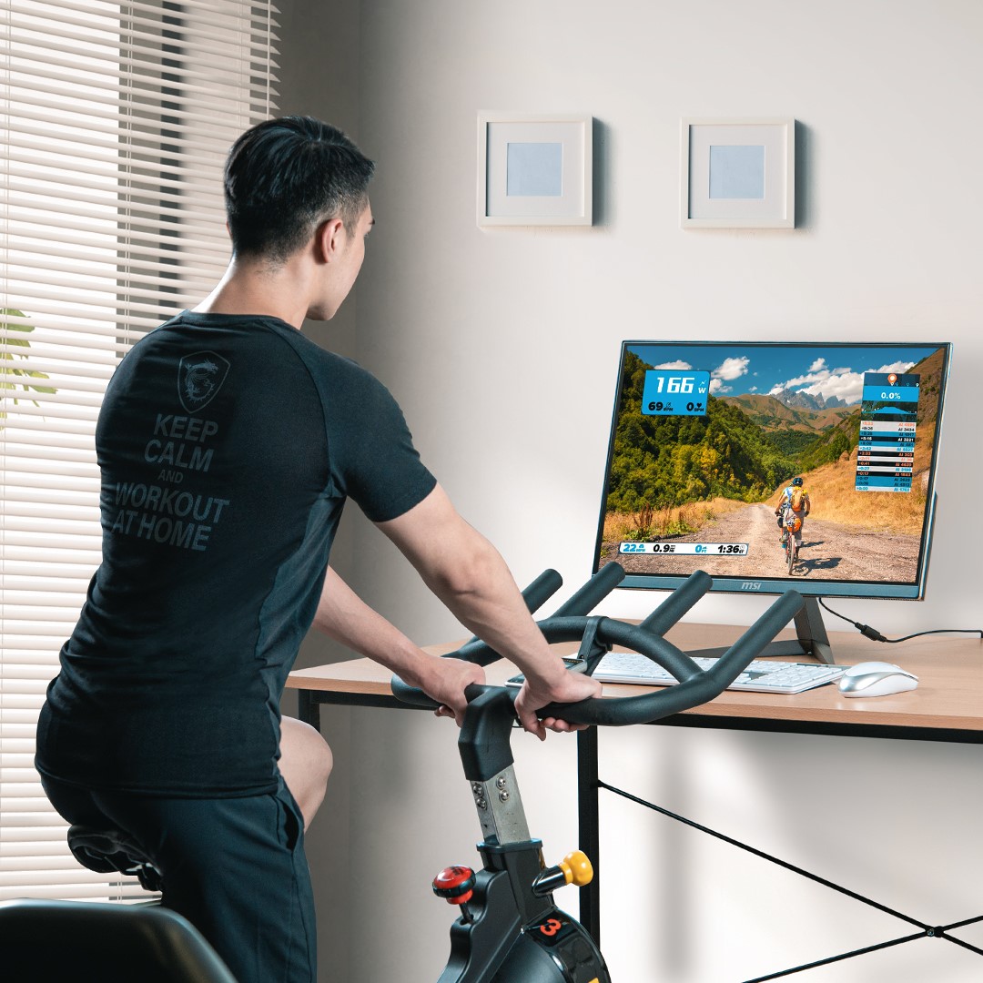 MSI Gaming - Maximize exercise in minimum space with MSI...