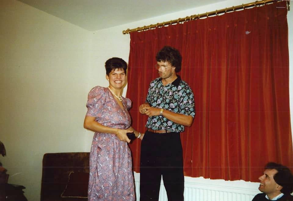 The day Gary proposed his wife... - R.I.P Gary Edward Probert