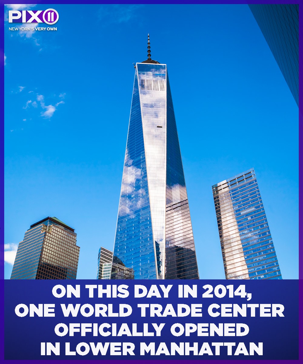 One World Trade opened to the public on this day in 2014. The