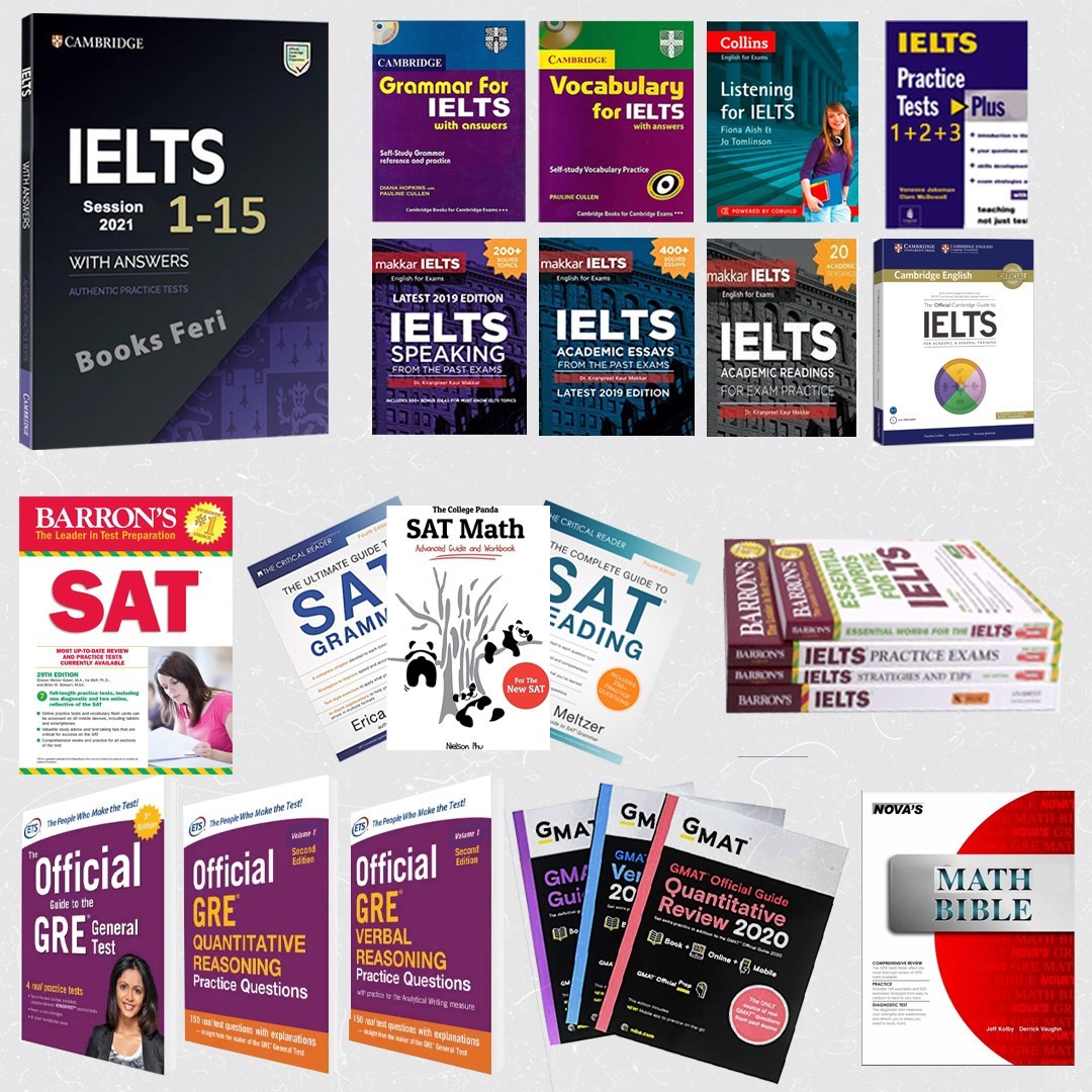 These are fully fresh IElTS Cambridge Book 15-19 with answers