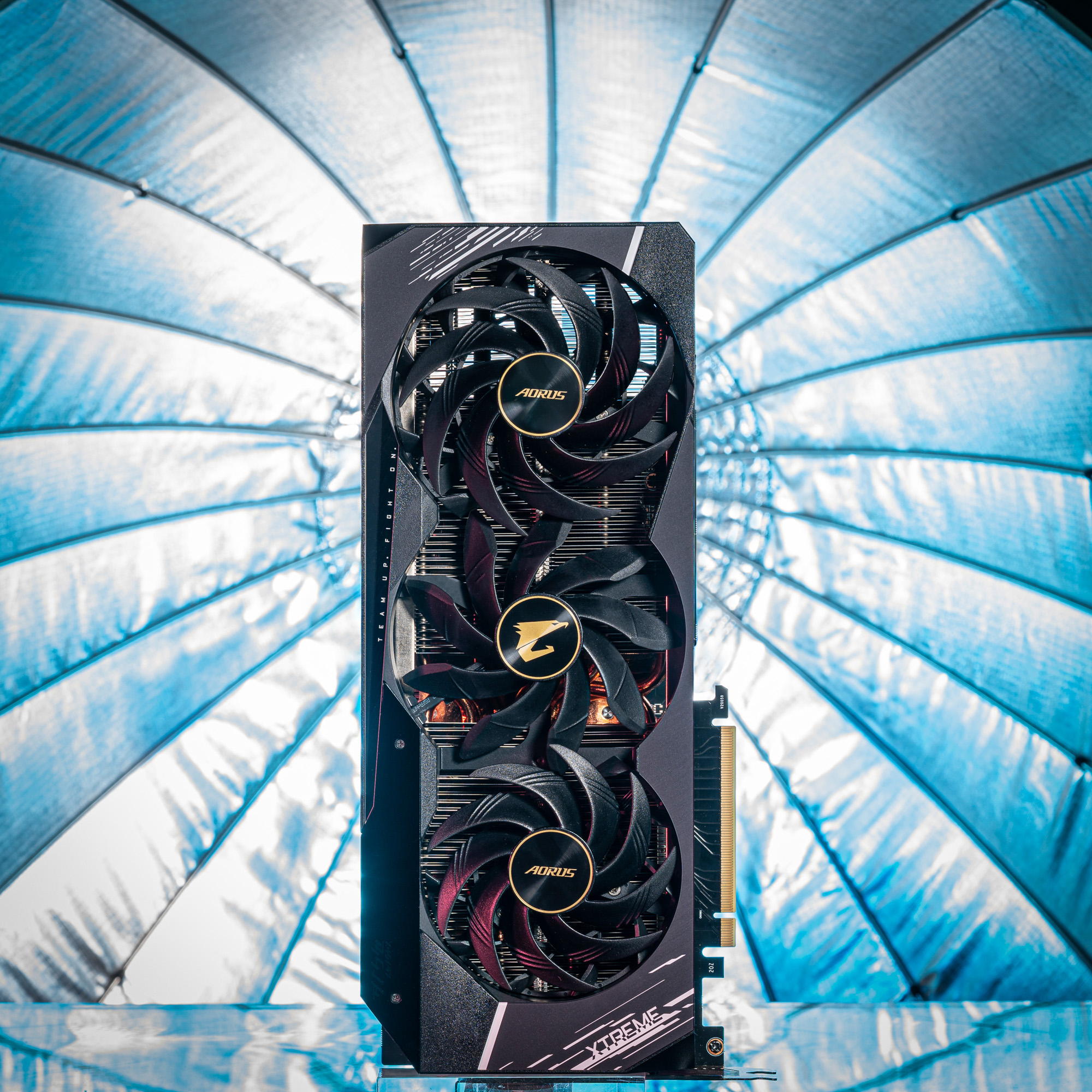✨AORUS GeForce RTX 3090 XTREME 24G✨ ?UNIQUE BLADE STACK FANS 