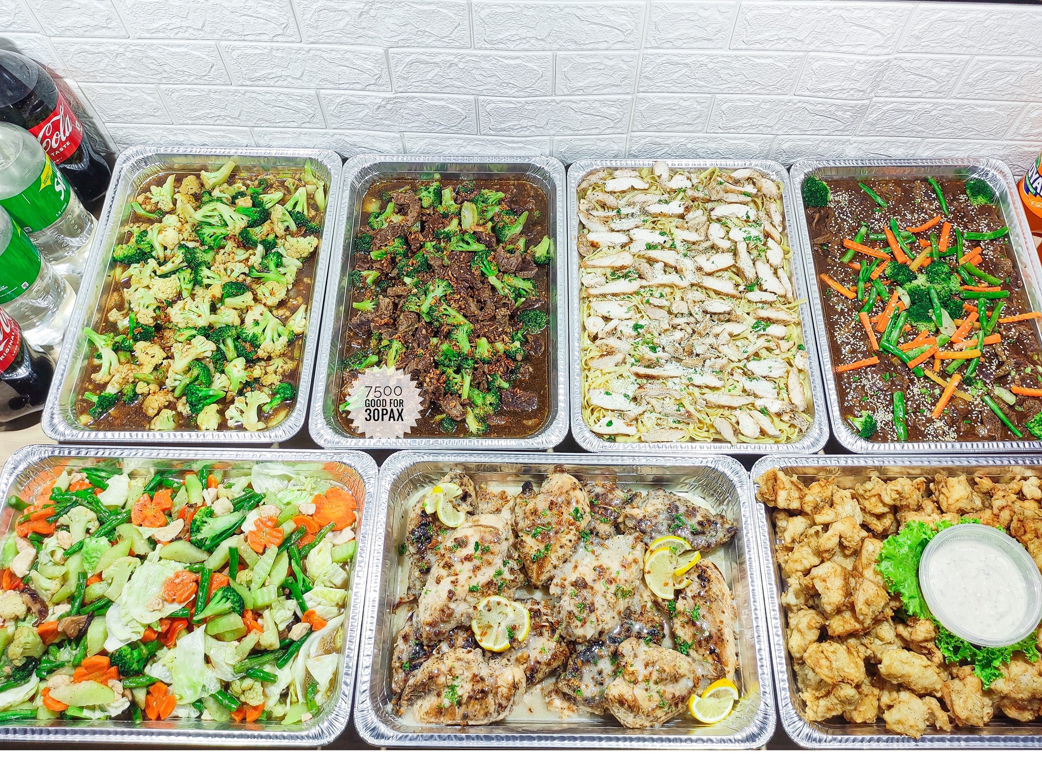 Princess Vangie Catering Services Online Order - 1 Broccoli & Cauli w ...