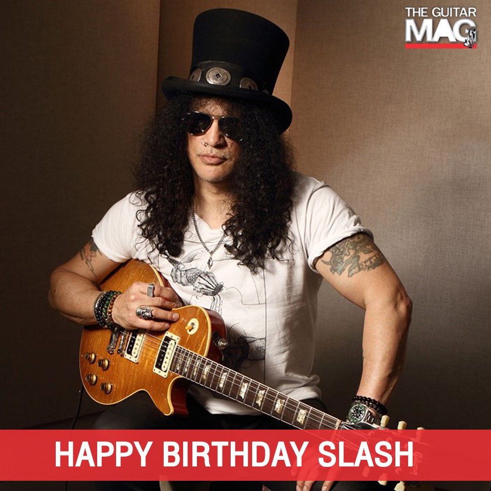 The Guitar Mag - สุขสันต์วันเกิดSLASH... | Facebook