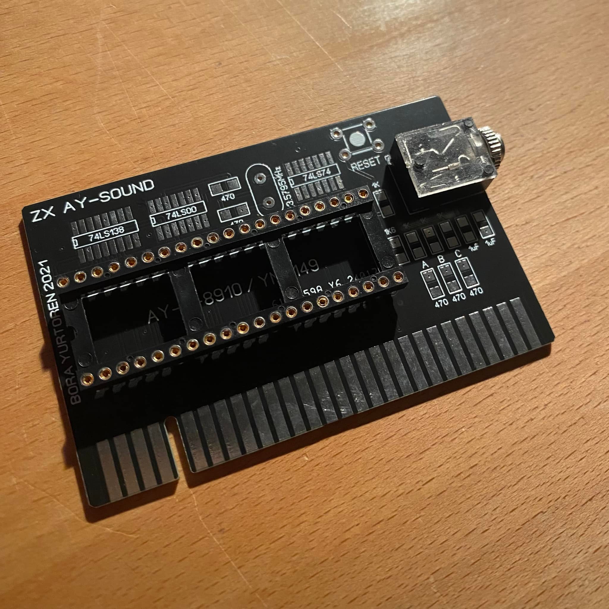 Ay sound card modification with ls chips and hc 74hc00