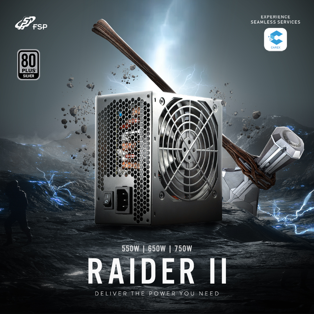 Sun - Purposeful and powerful⚡ FSP Malaysia s RAIDER II is designed for ...