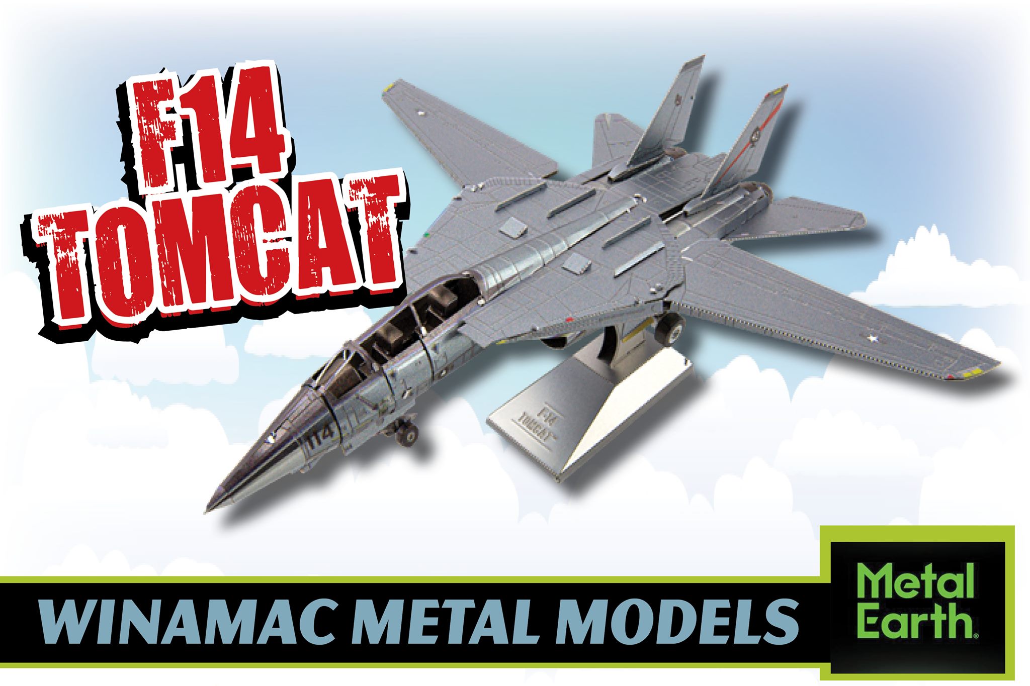 The supersonic F-14 Tomcat is a... - Winamac Metal Models