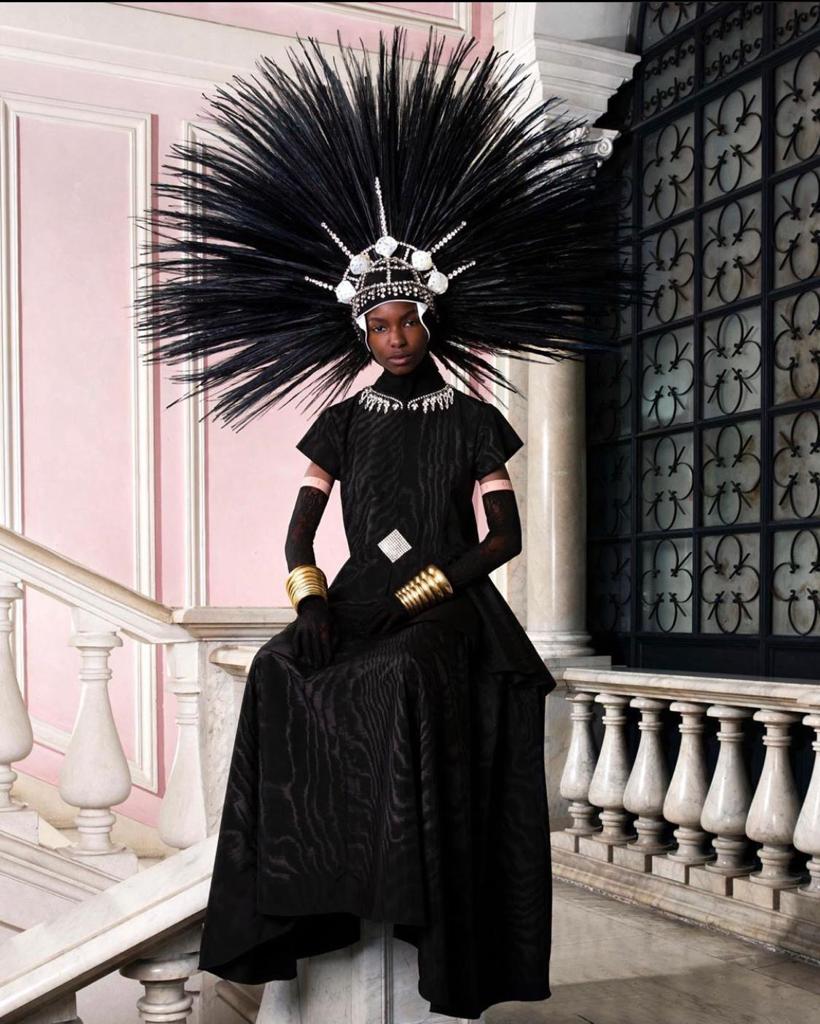 For WSJ Magazine, Anitta was captured wearing a gown envisioned by