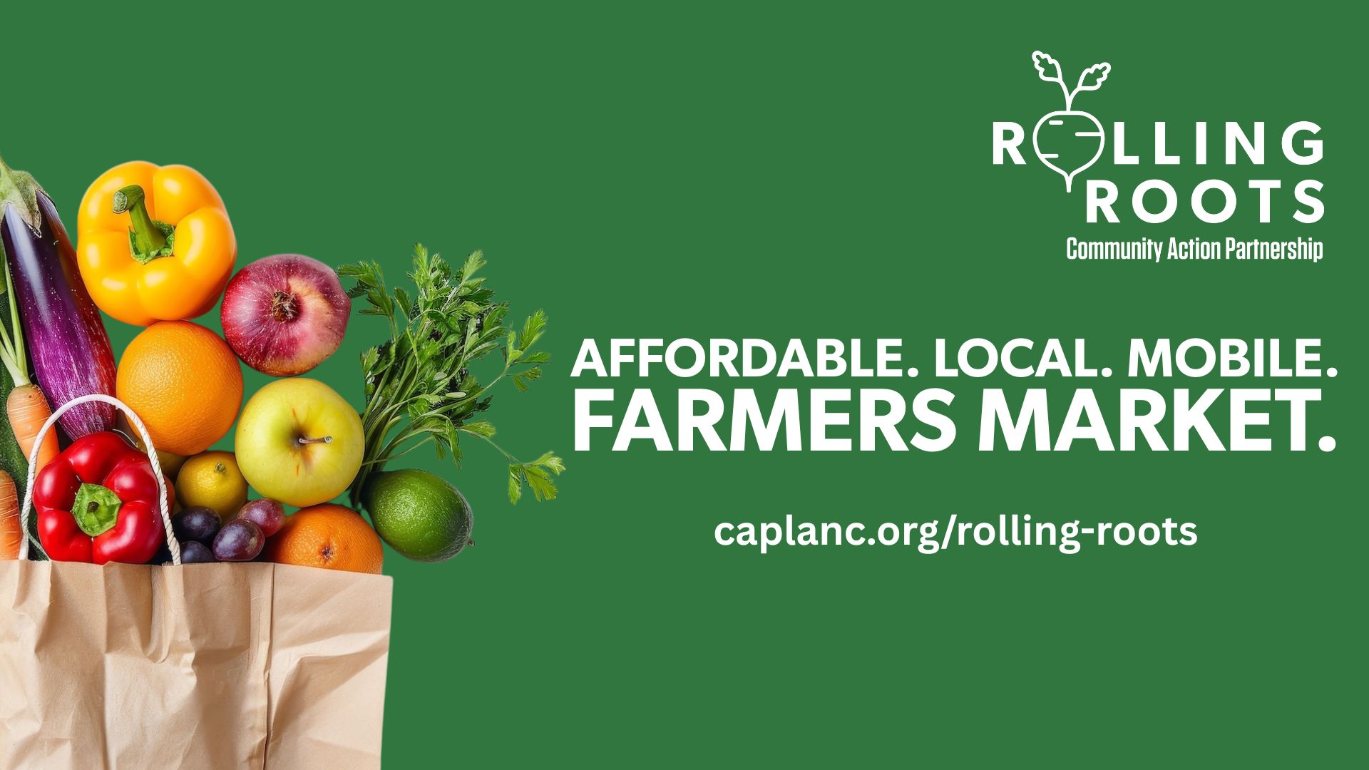 Rolling Roots Mobile Farmers Market - Downtown Lancaster Location