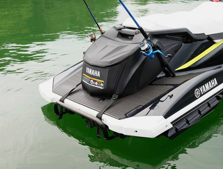 yamaha waverunner fishing rod holder Brocraft Jet Ski /Jet Ski Aluminum Rod Rack & Cooler Holder Combo with with Gas Plates / PWC Rod Holder / PWC Cooler Holder : Sports & Outdoors Jetski Fishing Rack Yamaha Waverunner