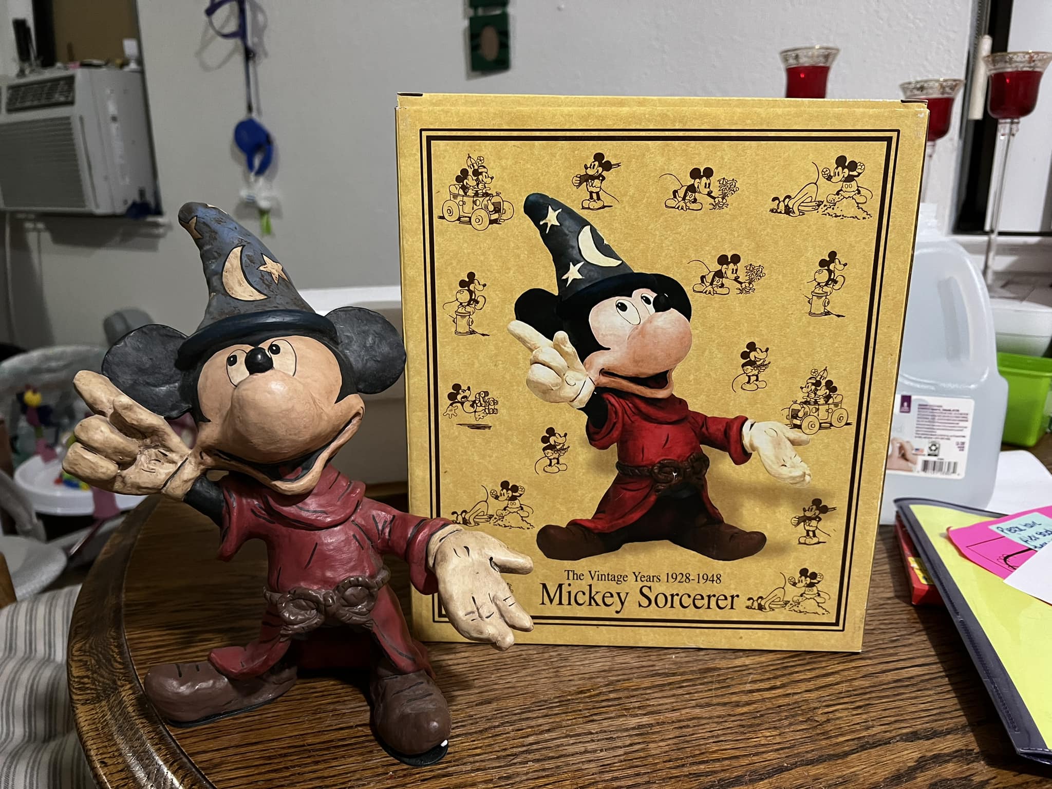 Vintage Mickey Mouse ? Poseable Figure VinyL Disneyland JAPAN 