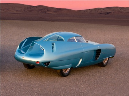 Alfa Romeo BAT 7 1/43 ベルトーネプロバンスルージュ製 Alfa Romeo B.A.T. 7 Bertone 1954 A Berlinetta Aerodinamica Tecnica
