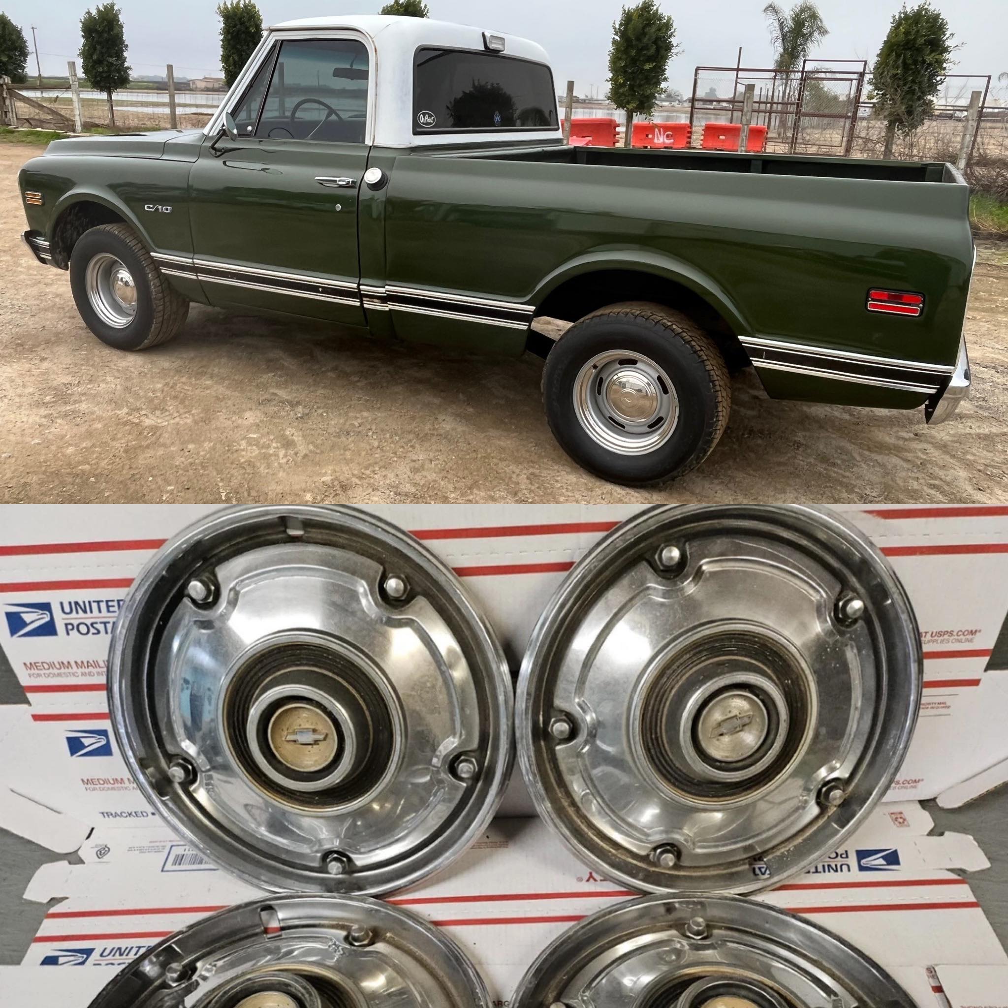 1967 - 1972 Chevy C10 Enthusiasts | Does anyone here know if these hub ...