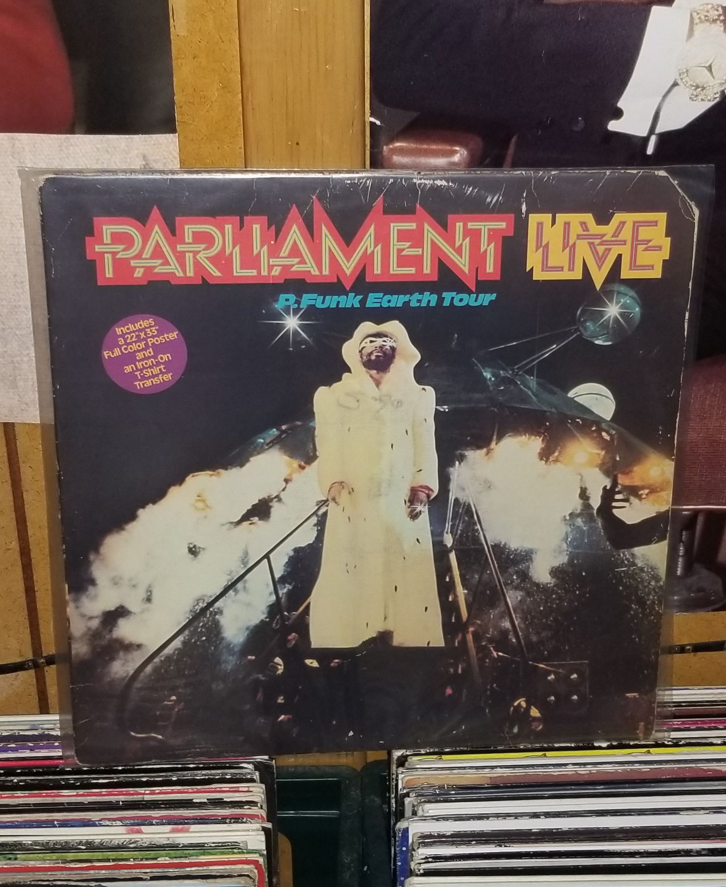 Parliament-funkadelic performs live in 1976