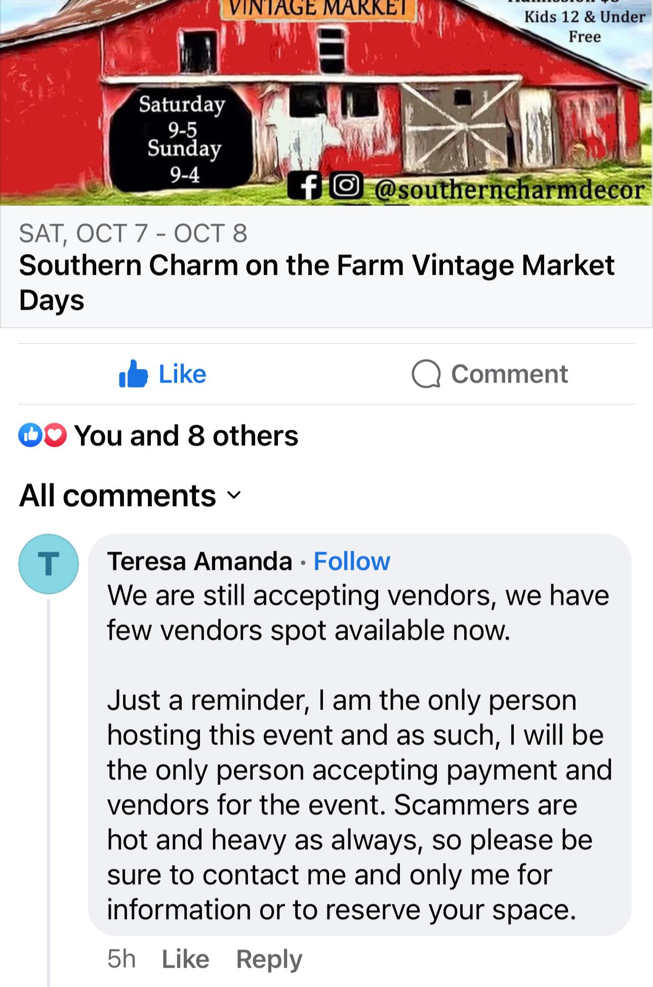 Southern Charm on the Farm - A Southern Illinois Vintage Market