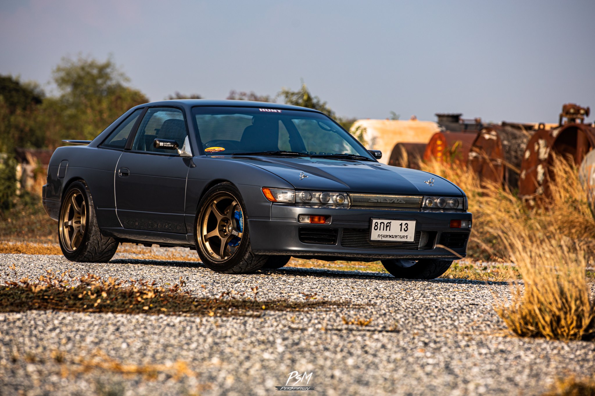 Nissan Silvia S13 Racing Style HUNT... - Siam Street Racing