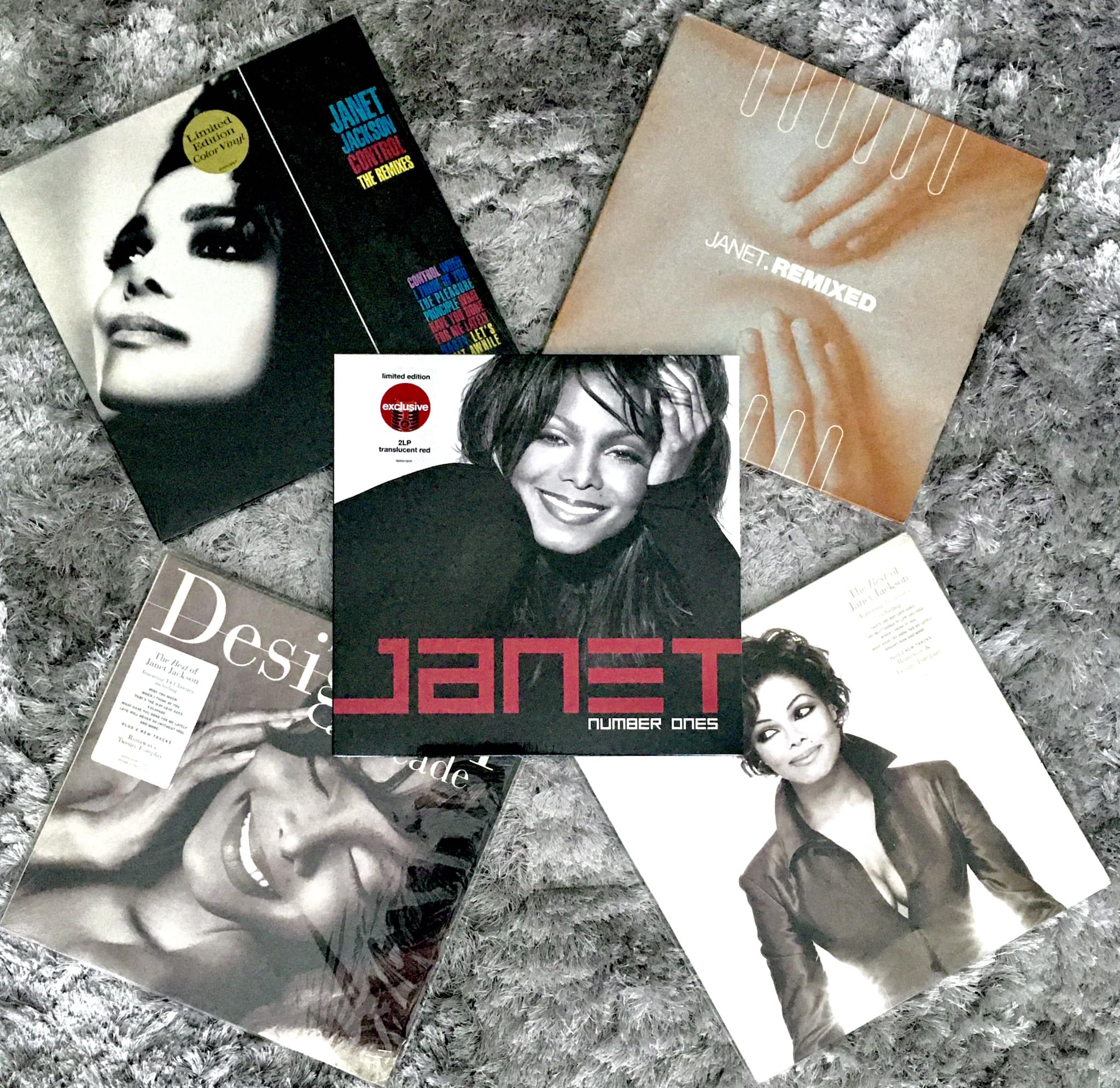Janet Jackson Nasty 12-inch single Japanese version