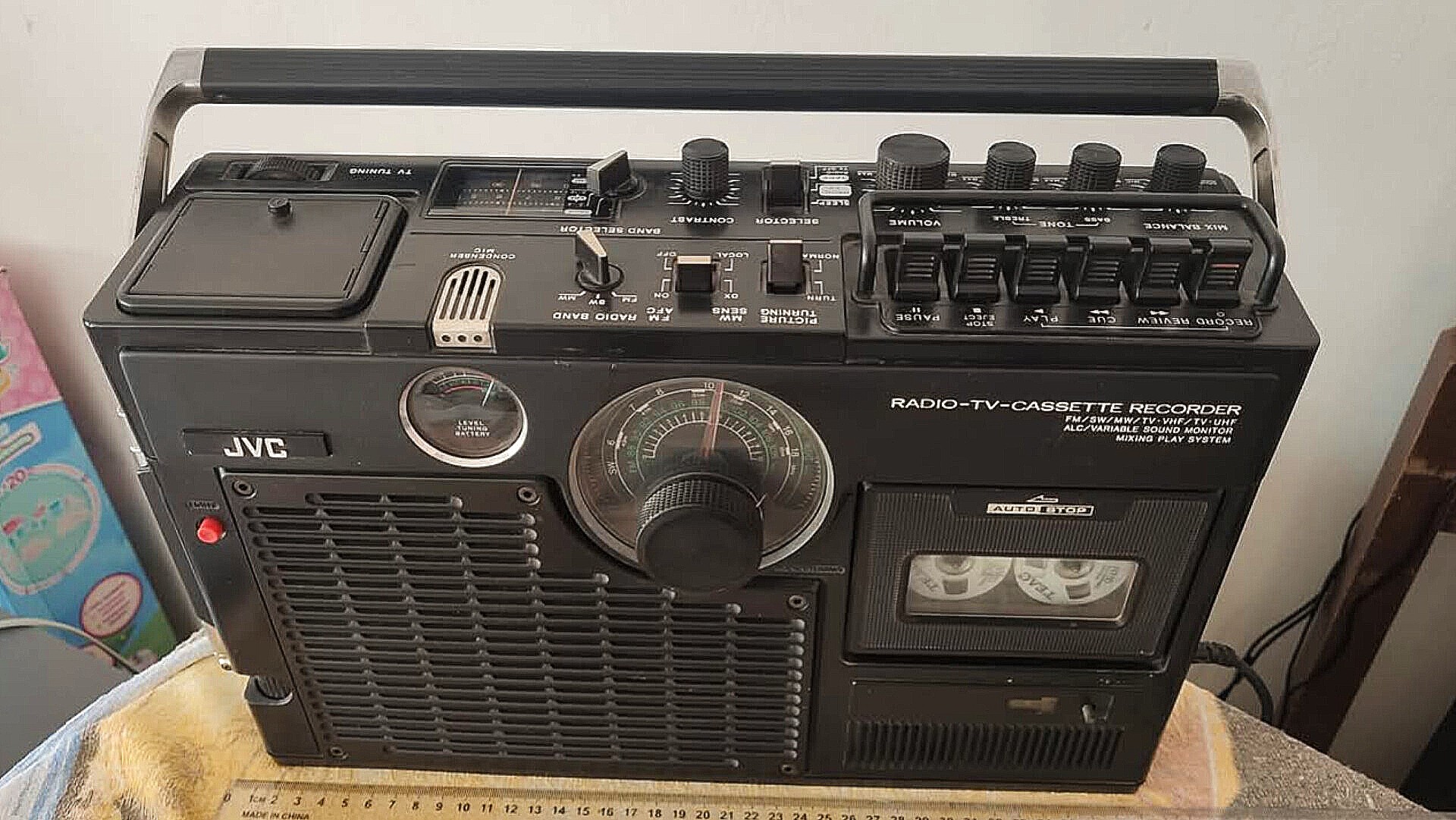 Victor Radio Cassette Recorder JVC RC-S1 Vintage (Japan) from my