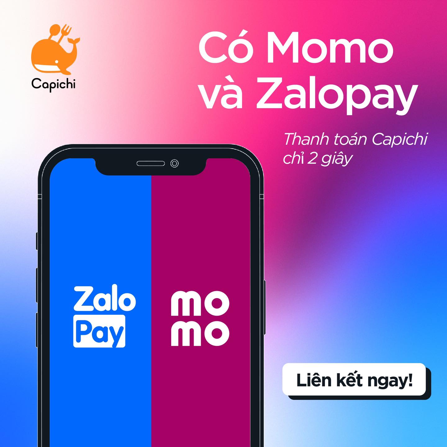 Capichi Vietnam - 🎉🎉 Đặt món dễ dàng, thanh toán tiện lợi... | Facebook