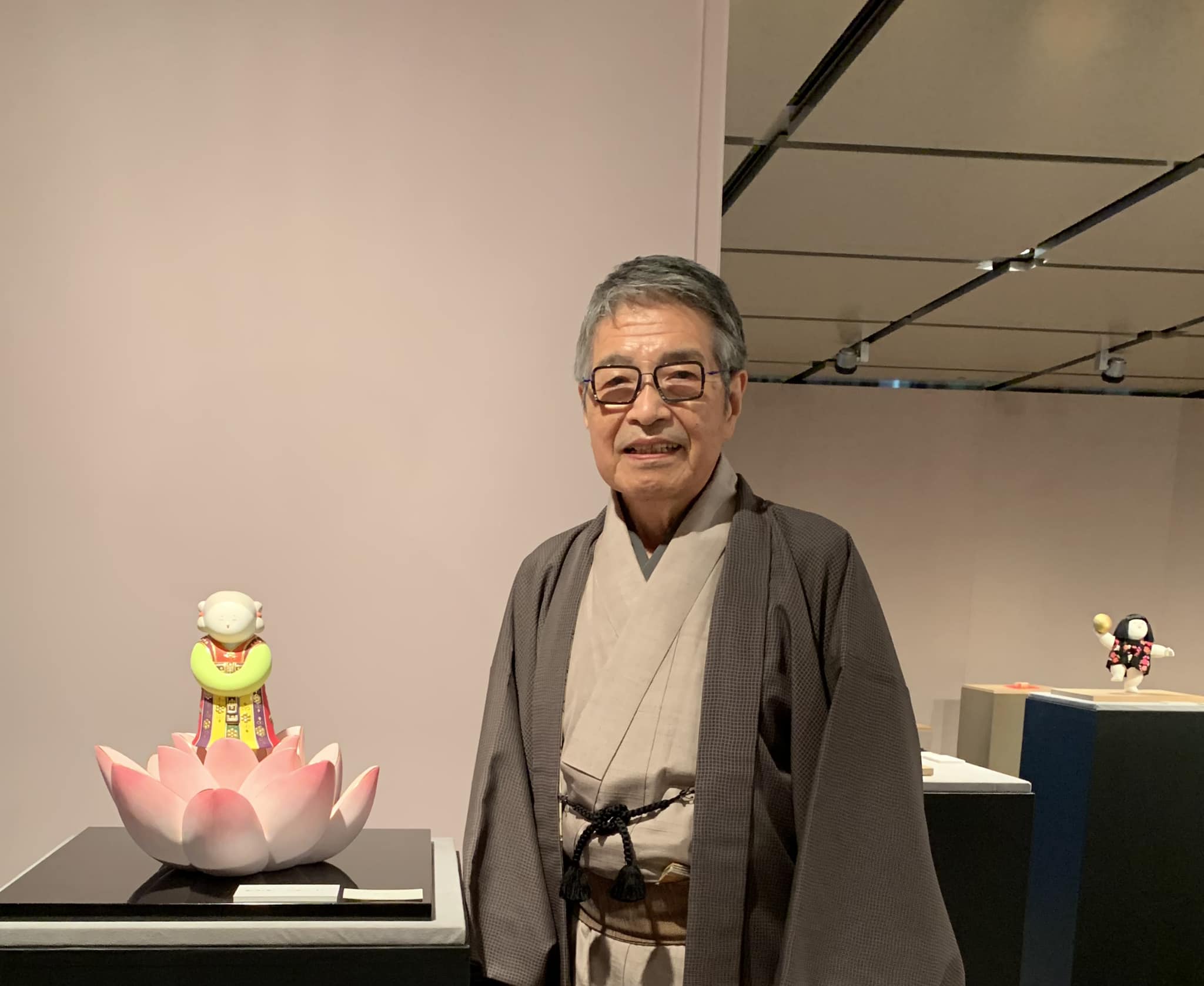 伊東久重御所人形展ー都のにぎわいー 》💕 写真は 新しい発想で創り