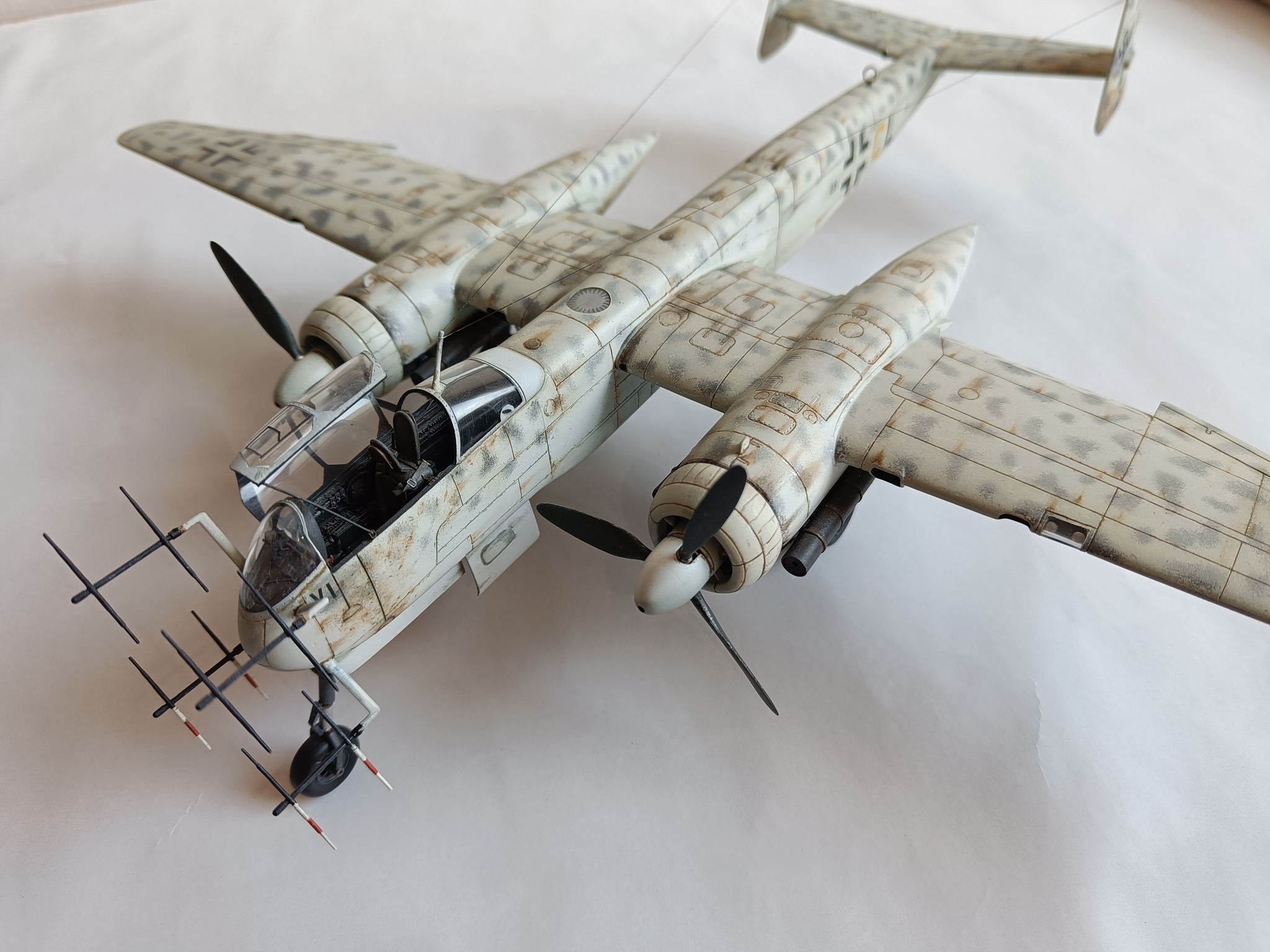 He 219A-5 Uhu (Tamiya 1:48). Built about 10 years ago.