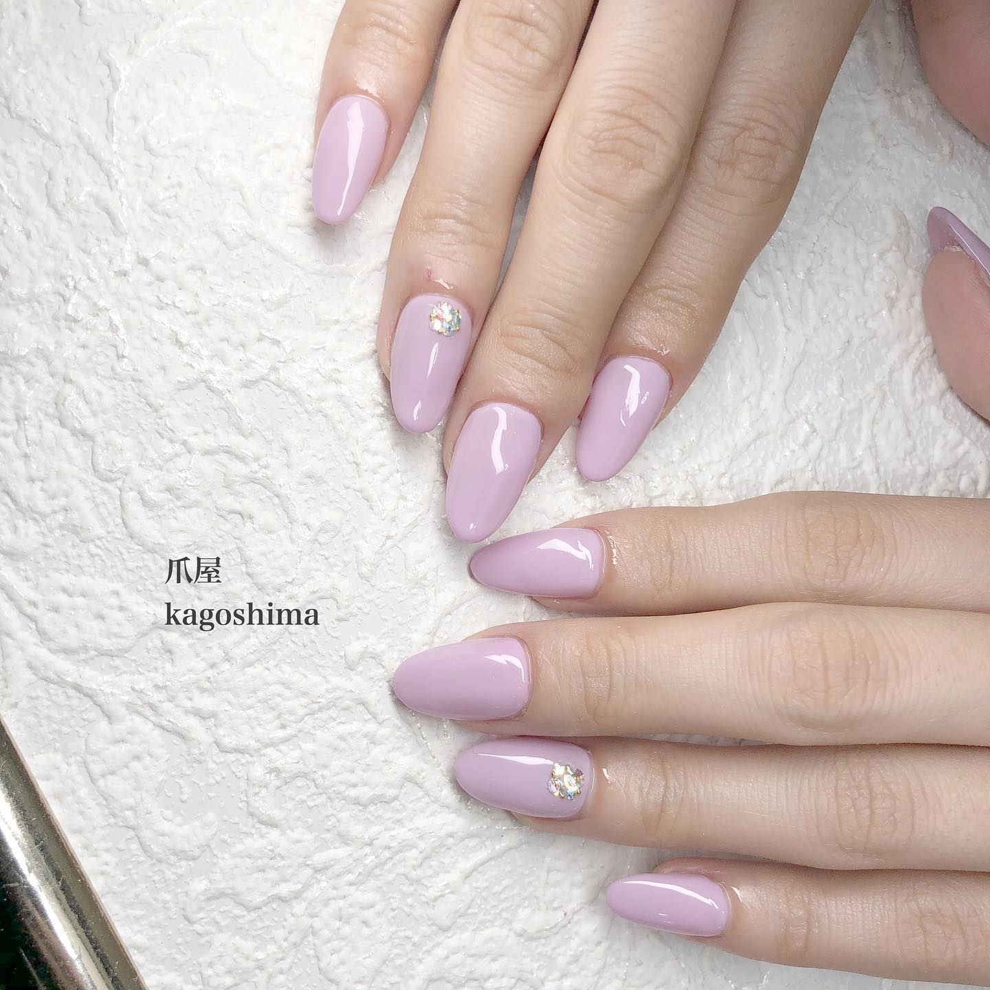 鹿児島 出水市 Nail Salon School 爪屋 紅ふじ色 長さ出し ワンカラー 美爪クリエイター 爪屋 出水 Facebook