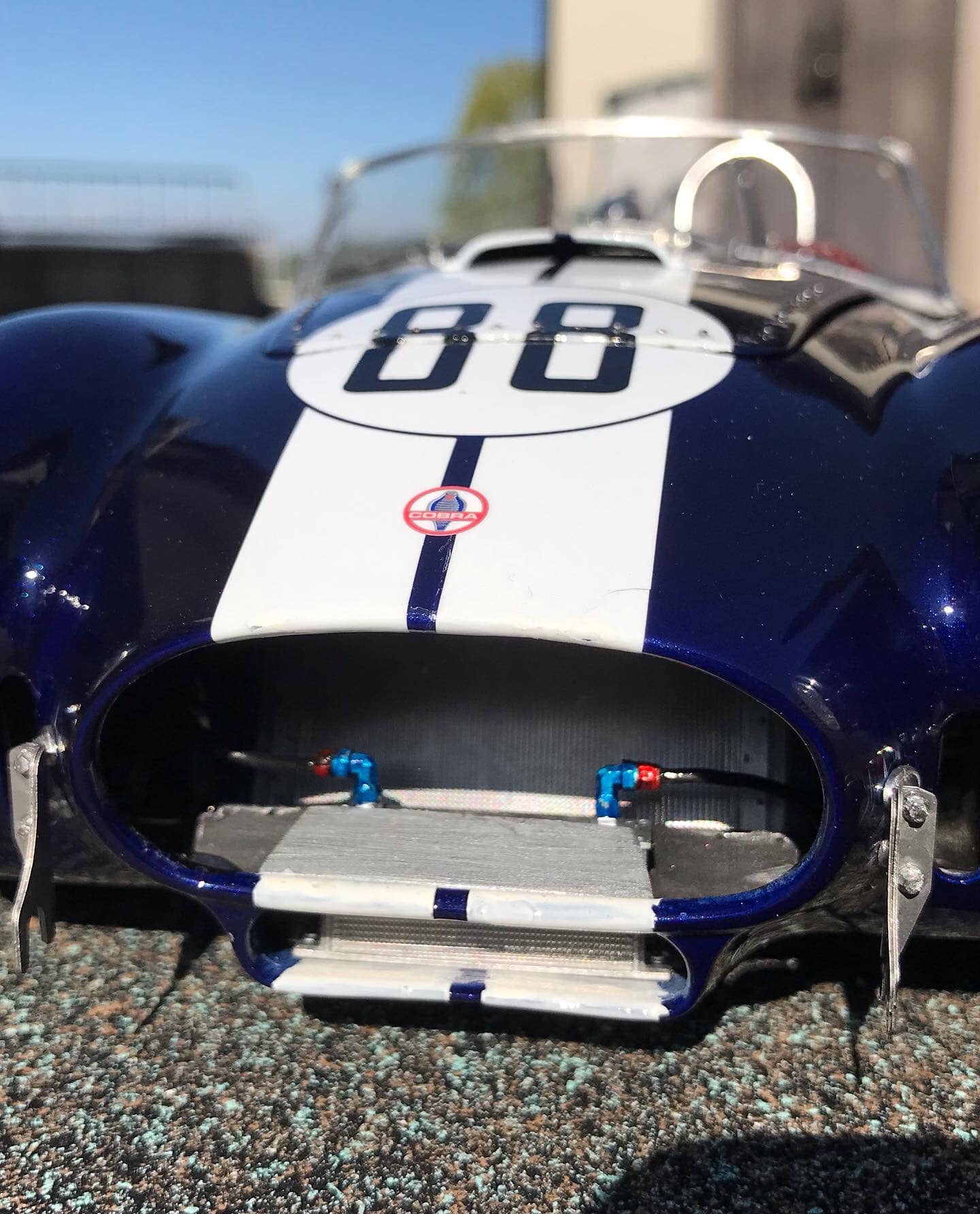 My second MFH 1:12 Cobra 427 are ready built.