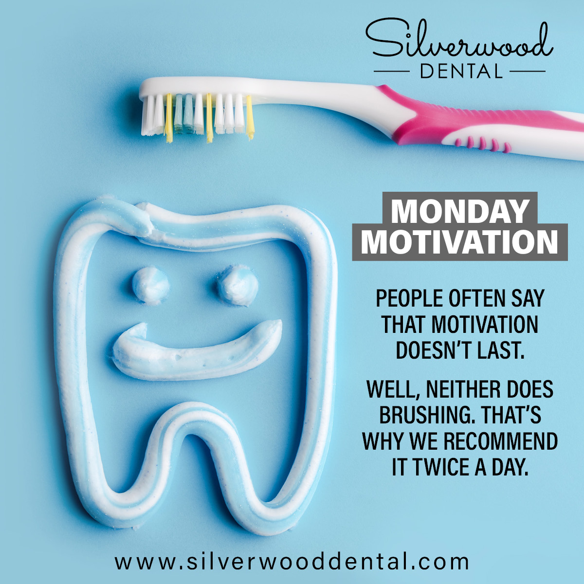It’s a Monday, a new week, a unique... - Silverwood Dental