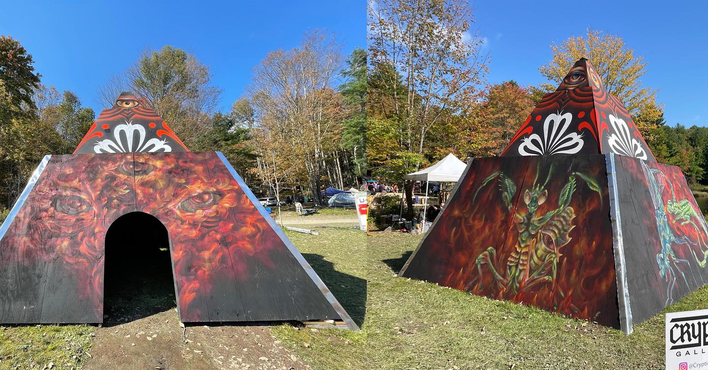 Evolutions - THE ALMIGHTY MURAL ZIGGURAT of Evolutions 2021!! 👁 ...